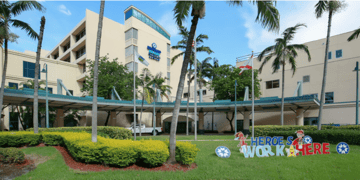 Broward Health garden