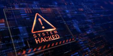 System hacked sign