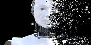 Robot disintegrating