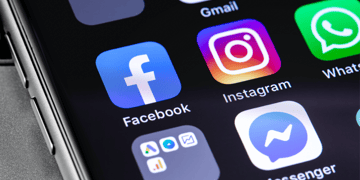 Facebook and Instagram logo