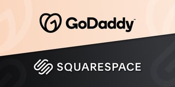 godaddy vs squarespace featured image