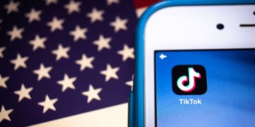 TikTok American flag