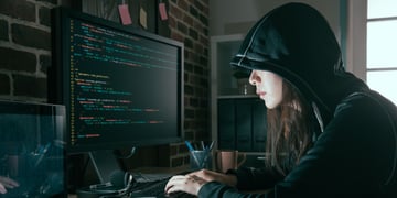 Woman hacker