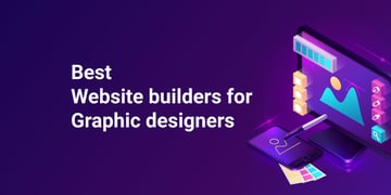 website builders for graphic designers