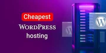 Cheapest WordPress hosting