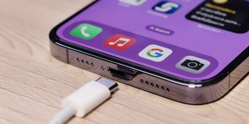 Charging iPhone