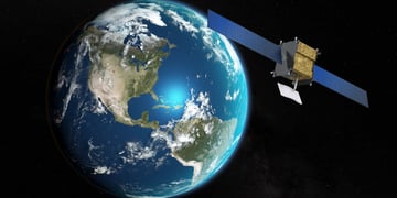 satellite in space