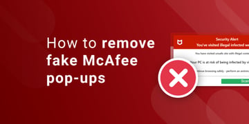 McAfee popups