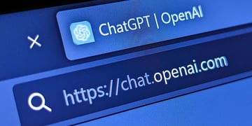 OpenAI website in browser