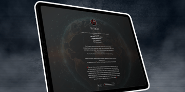 IABs Tor website screen seen on a tablet