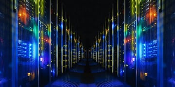The view of a supercomputer