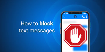 How to block text messages