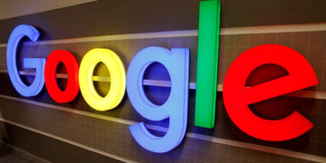 Google illuminated sign