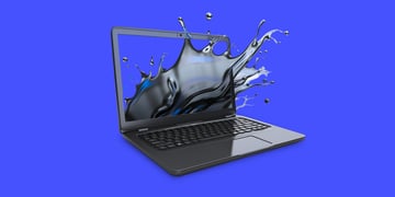 Data leak blue