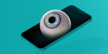 phone eyeball