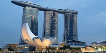 Marina Bay Sands luxury resort and casino