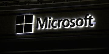 Dark Microsoft logo