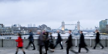London rush hour