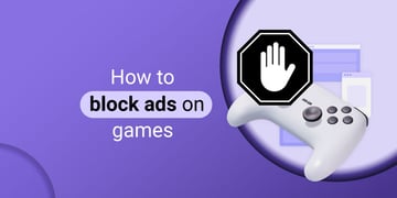 Block ads on games
