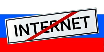 Russian telecom provider outage