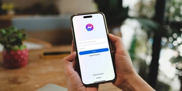Facebook login page