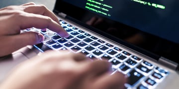 Hacker coding