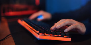 Keyboard attack