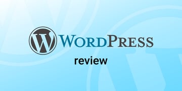 WordPress review featured image