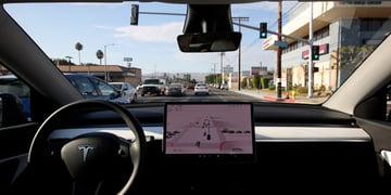 Tesla Autopilot interior