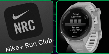 NRC running app and Garmin Forerunner
