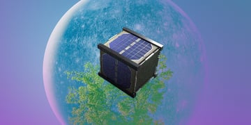 wooden satellite