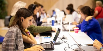 Female programmer
