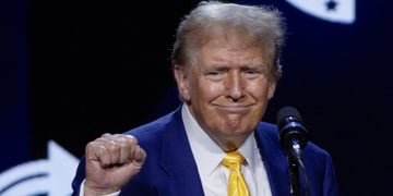 US Republican presidential candidate Donald Trump