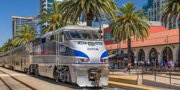 Amtrak rail