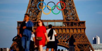 Paris Olympics Eiffel tower