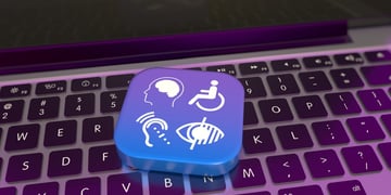 disabled person, internet access