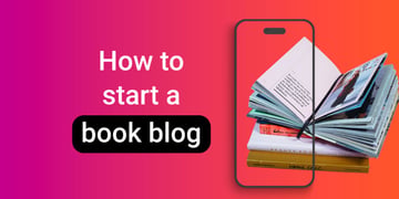 how to launch a book blog
