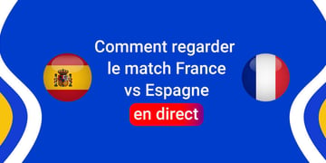 Watching match Spain vs France