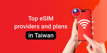 top esim providers and plans in taiwan