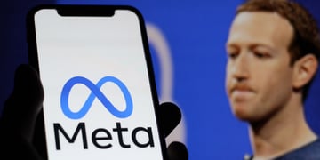 Meta logo Mark Zuckerberg