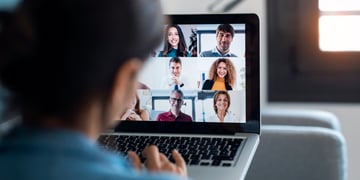 remote worker on call