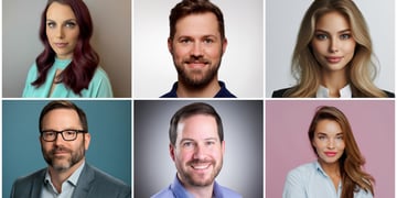 AI generated headshots