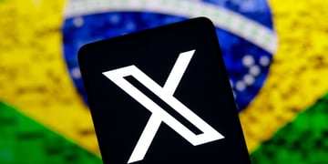 X with Brazil flag