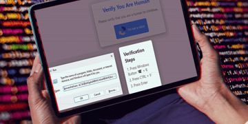 fake CAPTCHA