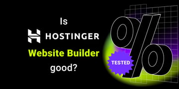 Hostinger Website-Builder - review - black friday 2024