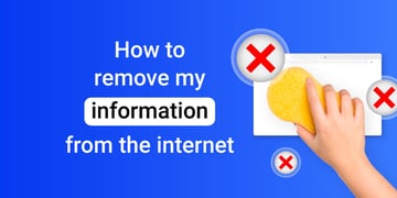 how to remove my information from the internet