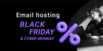 Email hosting banner