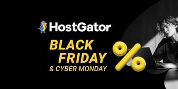HostGator Black Friday and Cyber Monday deals