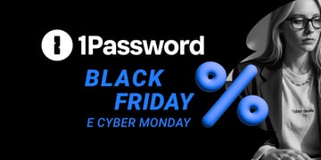 Promoção de Black Friday 2024 do 1Password