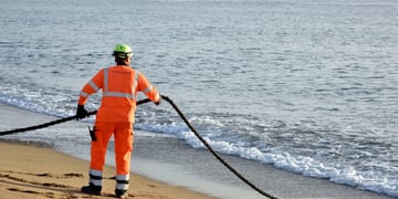 Submarine internet fiber